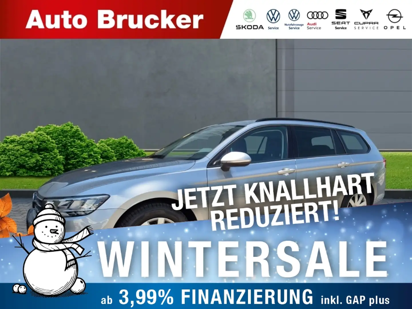 Volkswagen Passat Variant Conceptline 2.0 TDI+Navi+Klimaautomatik Silber - 1