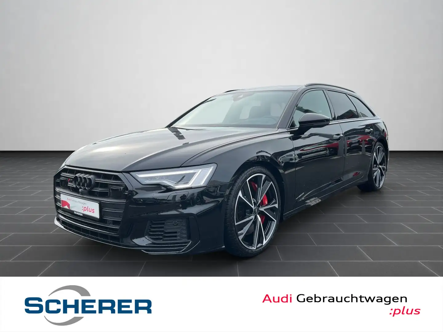 Audi S6 TDI quat./tiptr. Matrix-LED/Panorama/He Schwarz - 1