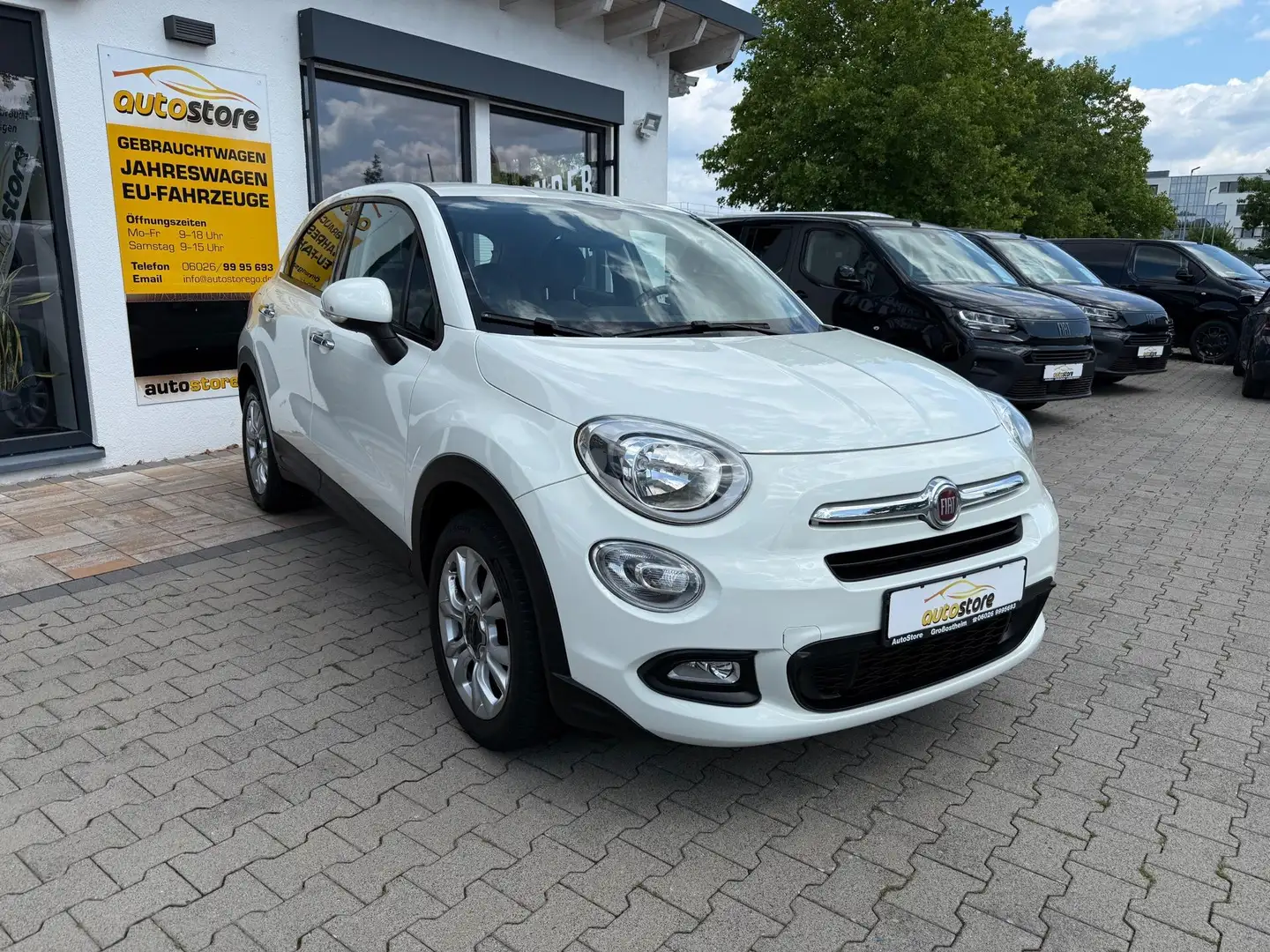 Fiat 500X 1.4 MultiAir Pop Star 4x2 103 kW (140 PS), Scha... Weiß - 2