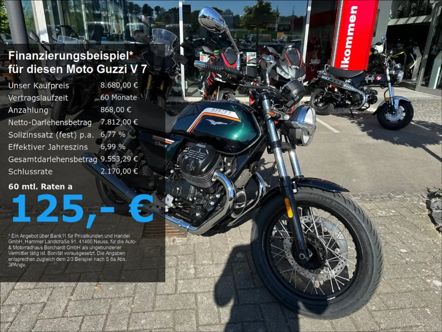 Moto Guzzi V 7 *Special*E5+*Schwarz*67 PS* Negru - 1