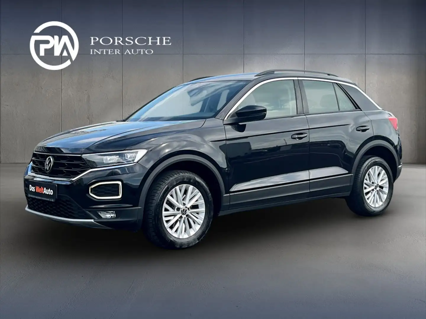 Volkswagen T-Roc Design TSI ACT DSG Schwarz - 1