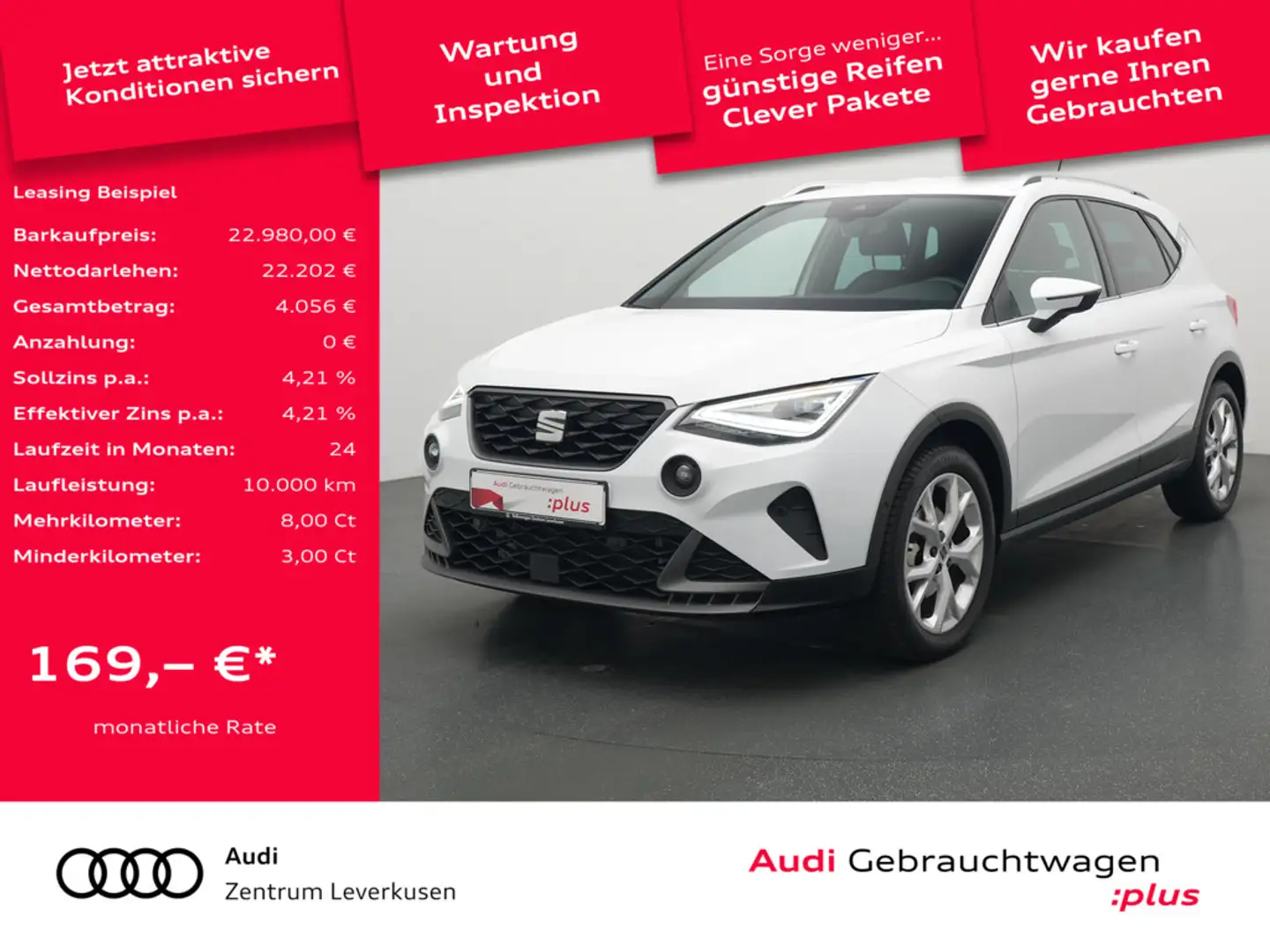 SEAT Arona FR APP CONNECT LED PDC Schwarz - 1