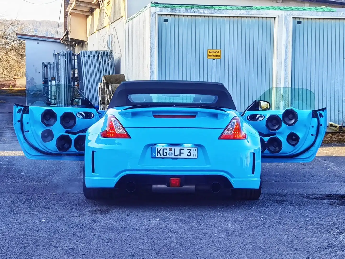 Nissan 370Z 370 Z Roadster Pack Blau - 2
