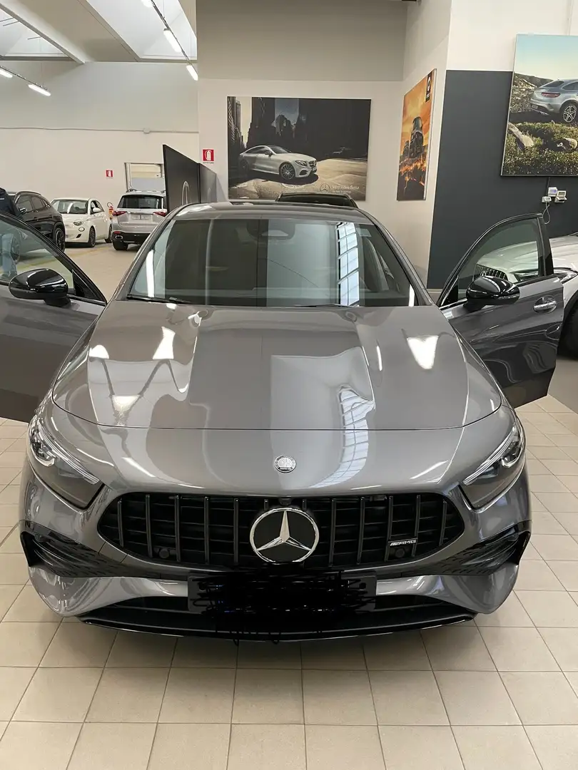 Mercedes-Benz A 35 AMG Classe A - W177 2023 Line Premium 4matic auto Grigio - 1