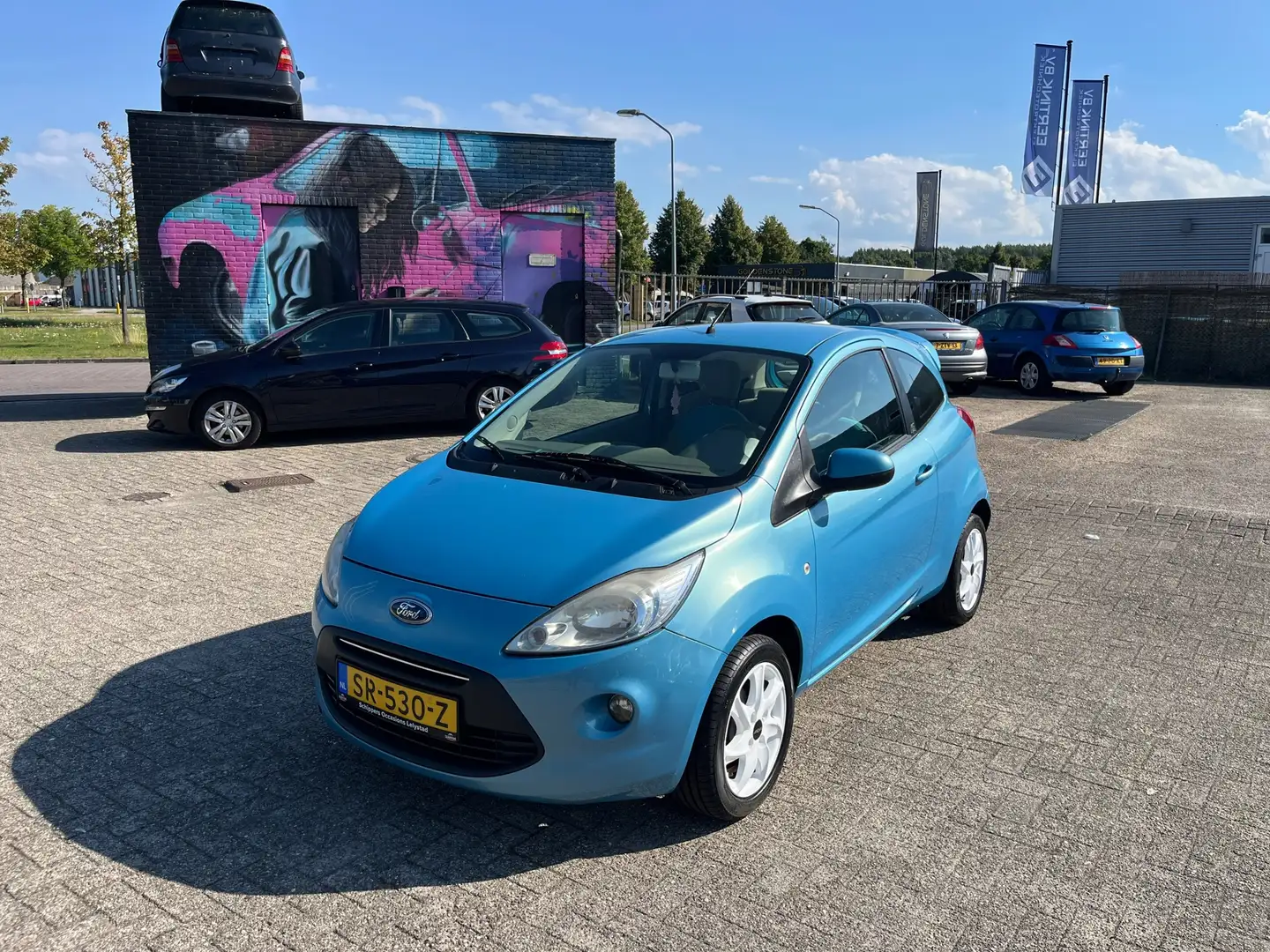 Ford Ka/Ka+ 1.2 Titanium INCL NW Keuring! Blauw - 1