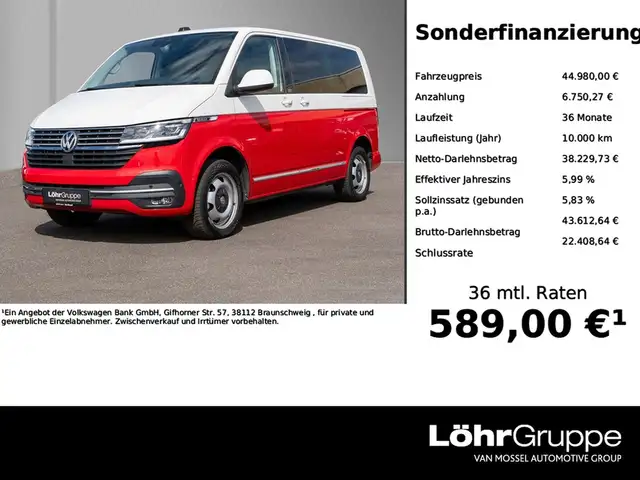 Volkswagen T6 Multivan 2.0 TDI DSG 4MOTION T6.1 Generation Six