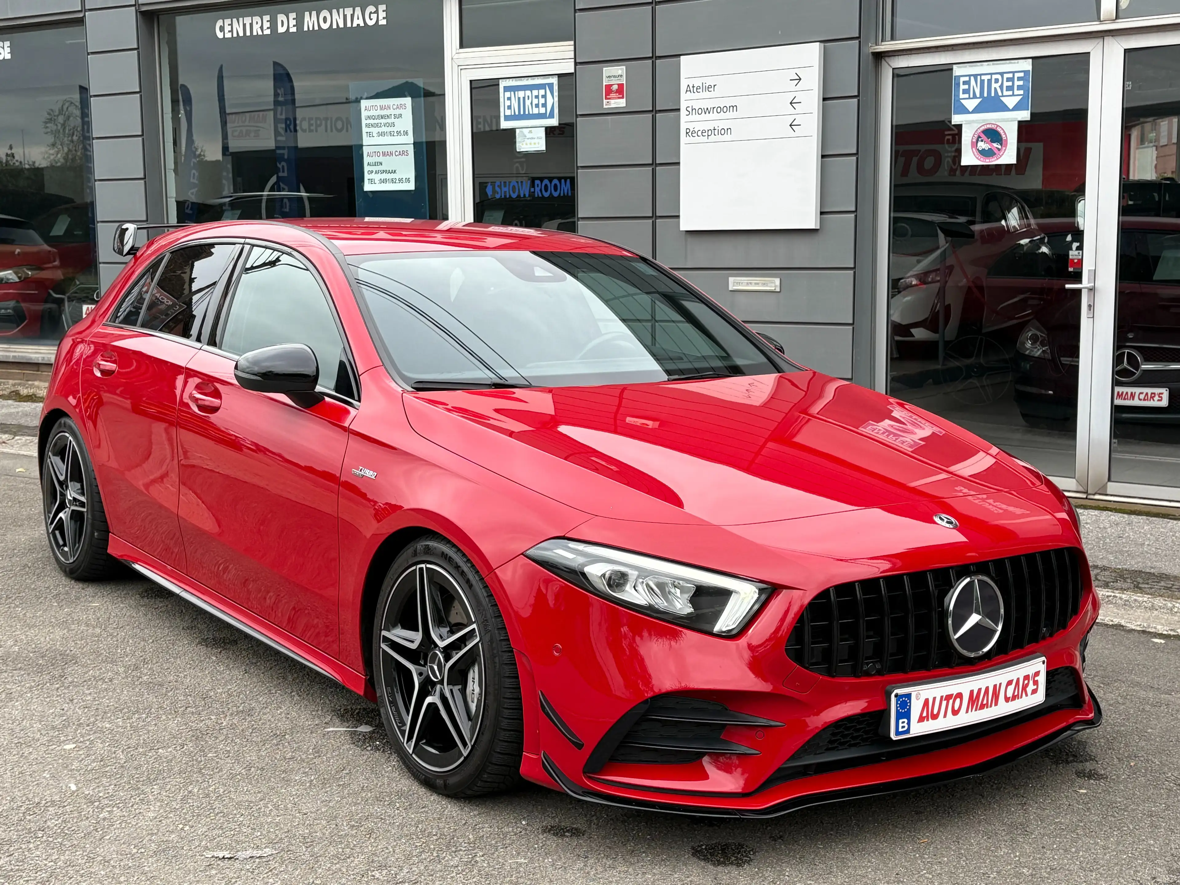 Mercedes-Benz A 35 AMG 4-Matic SPORT AERO -59.419KM- LED CAMERA GPS — photo 7
