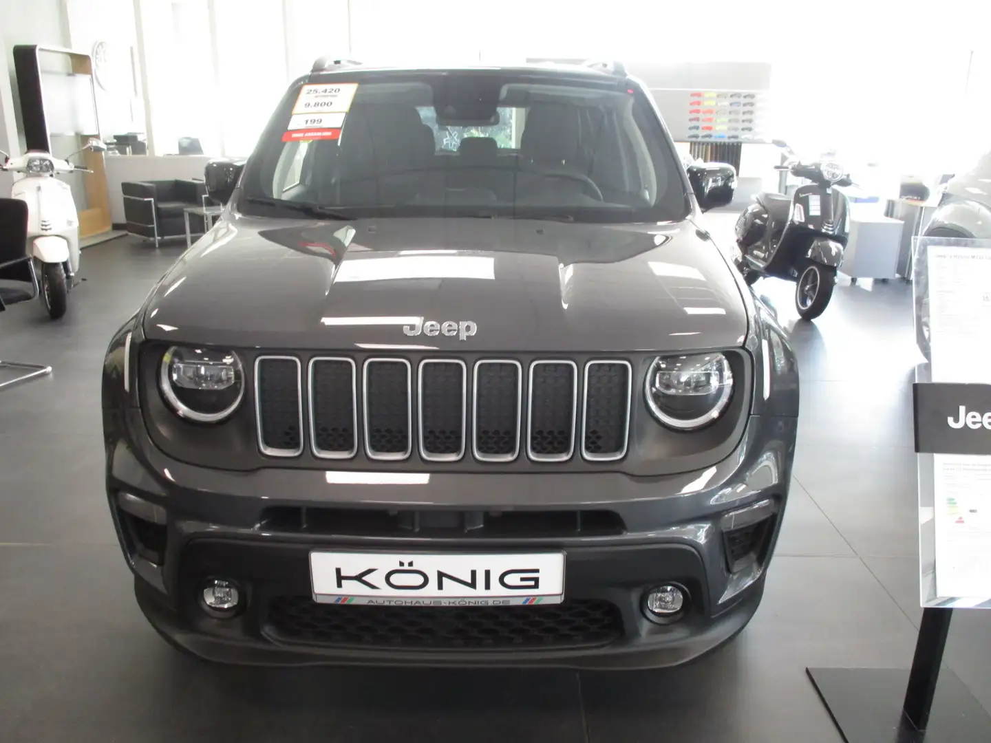 Jeep Renegade MY23 Limited 1.5l MHEV 130PS Automatik Grau - 2