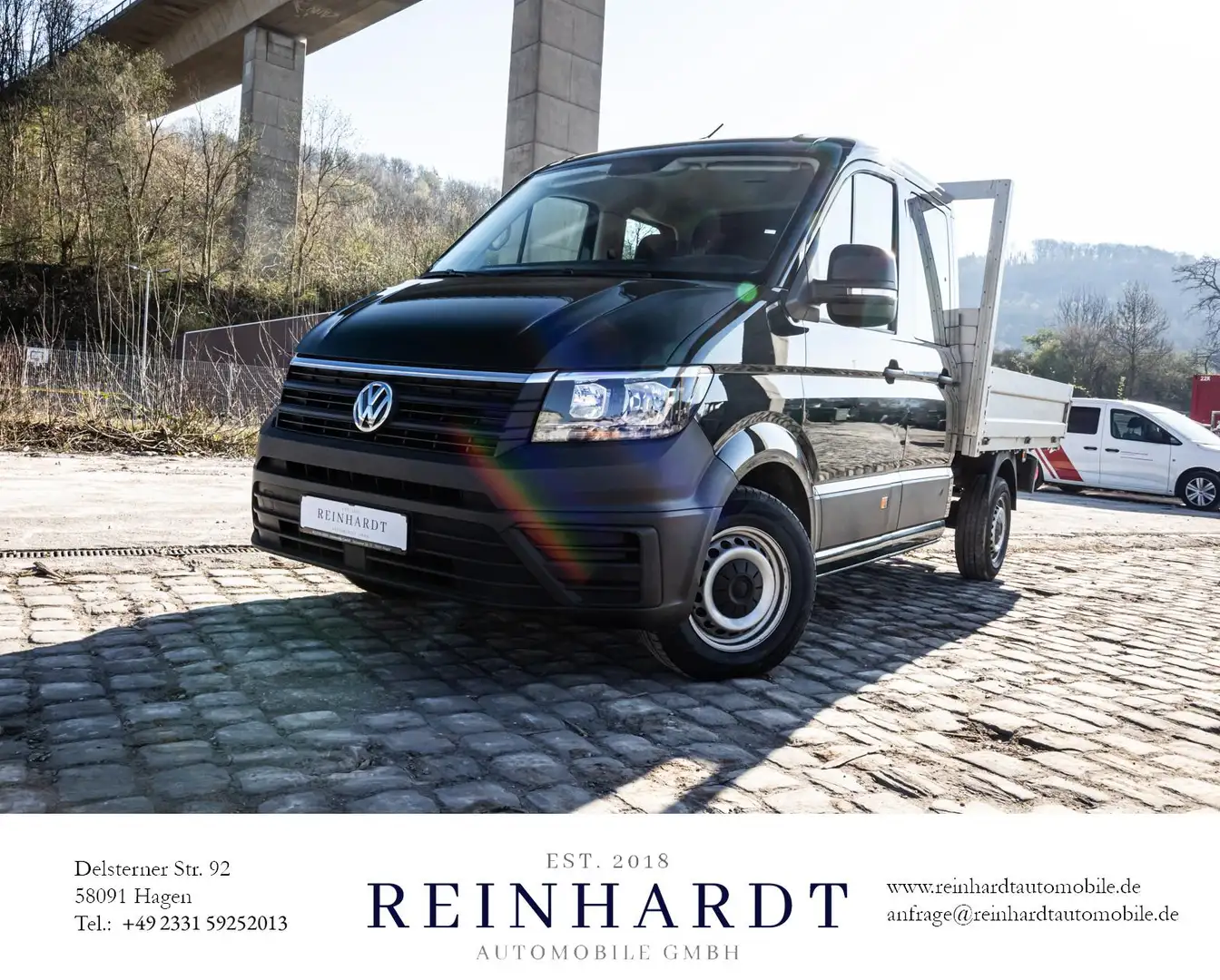 Volkswagen Crafter 2.0TDi PRITSCHE DOKA DOPPELKABINE AHK Grün - 1