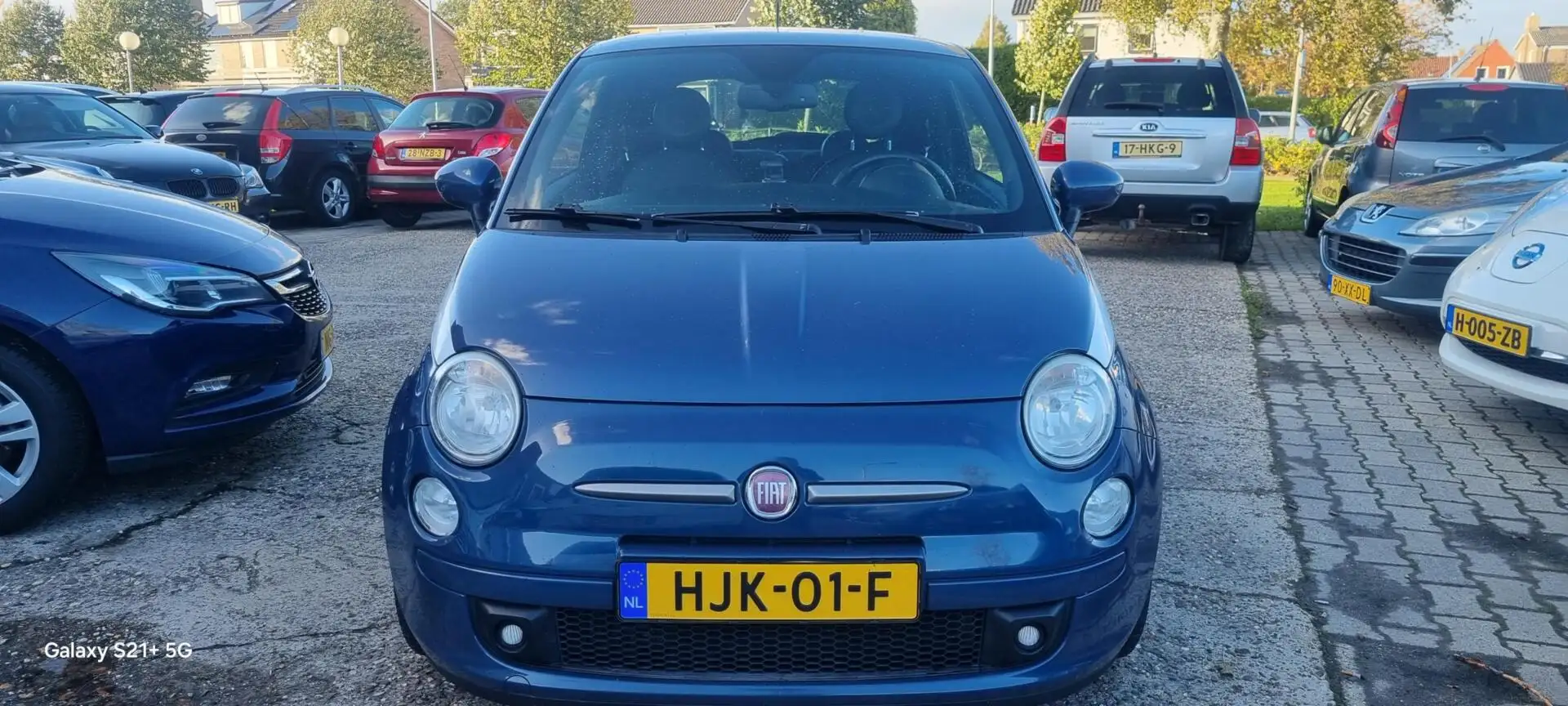 Fiat 500 0.9 TwinAir NL💢€5499,-💢 Bleu - 2
