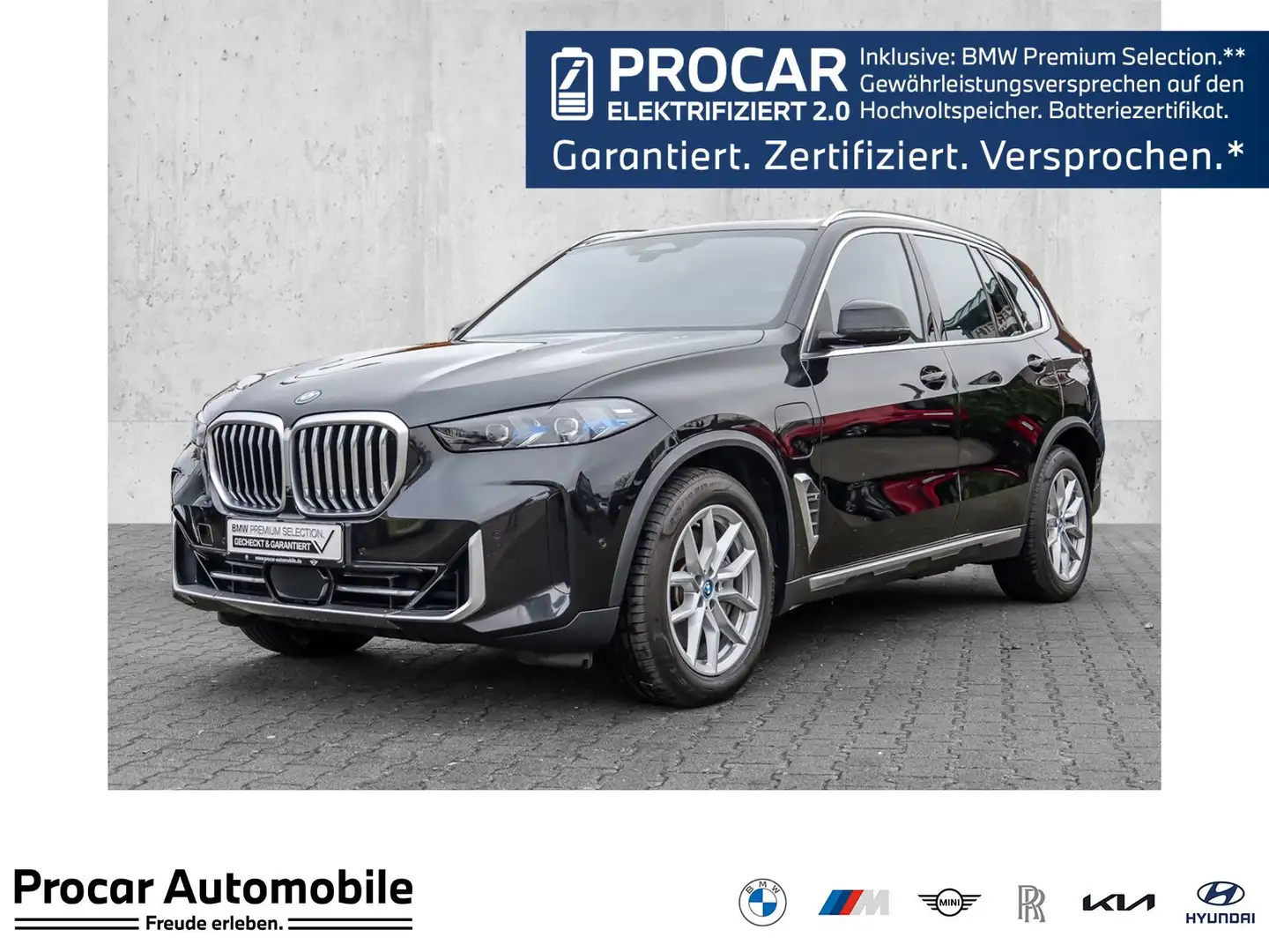 BMW X5 xDrive50e Pano AHK Integral Luftfed. DA PA Prof Schwarz - 1