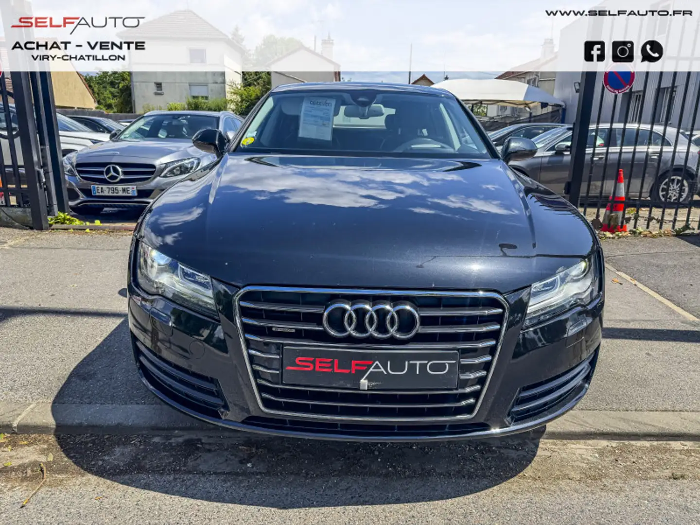 Audi A7 3.0 V6 TDI 245CH AVUS QUATTRO S TRONIC 7 Noir - 2