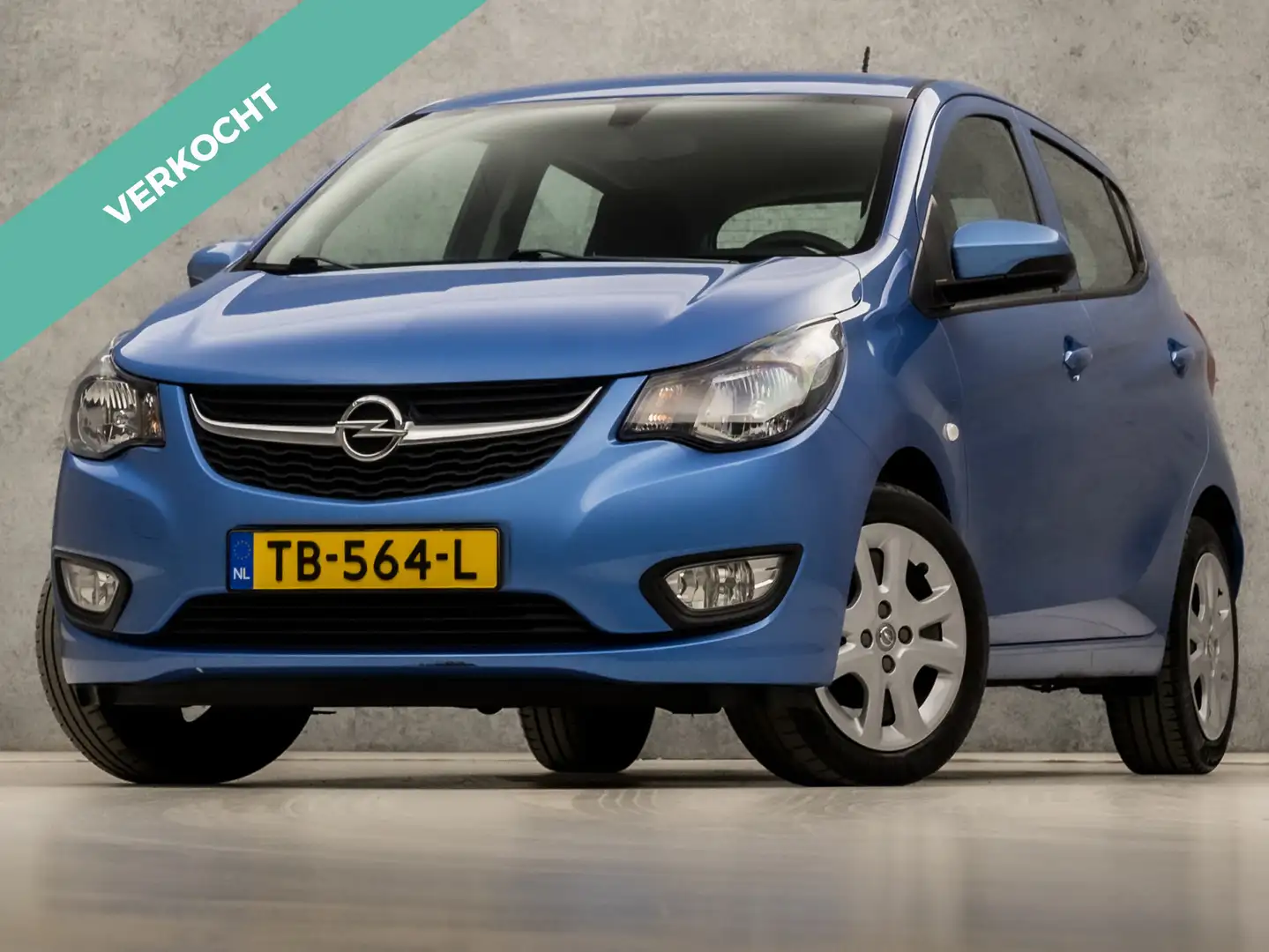 Opel Karl 1.0 ecoFLEX Sport (AIRCO, BLUETOOTH, ELEK RAMEN, C Modrá - 1