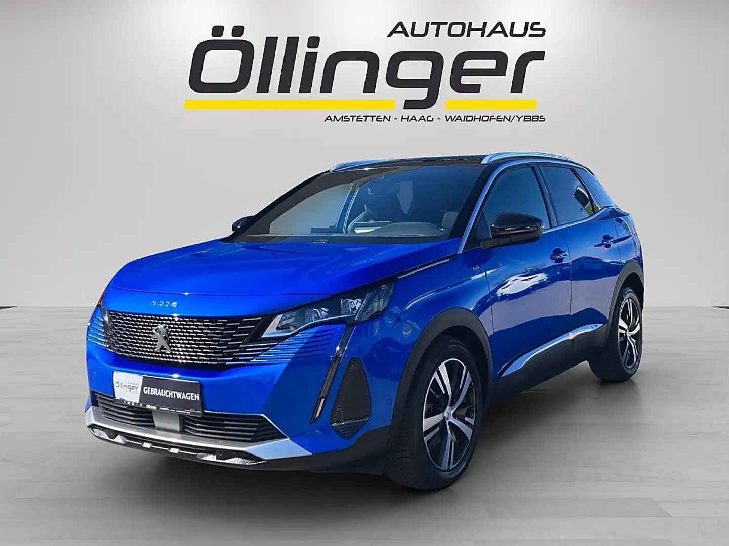 Peugeot 3008 BlueHDi 130 S&S EAT8 GT Blau - 1