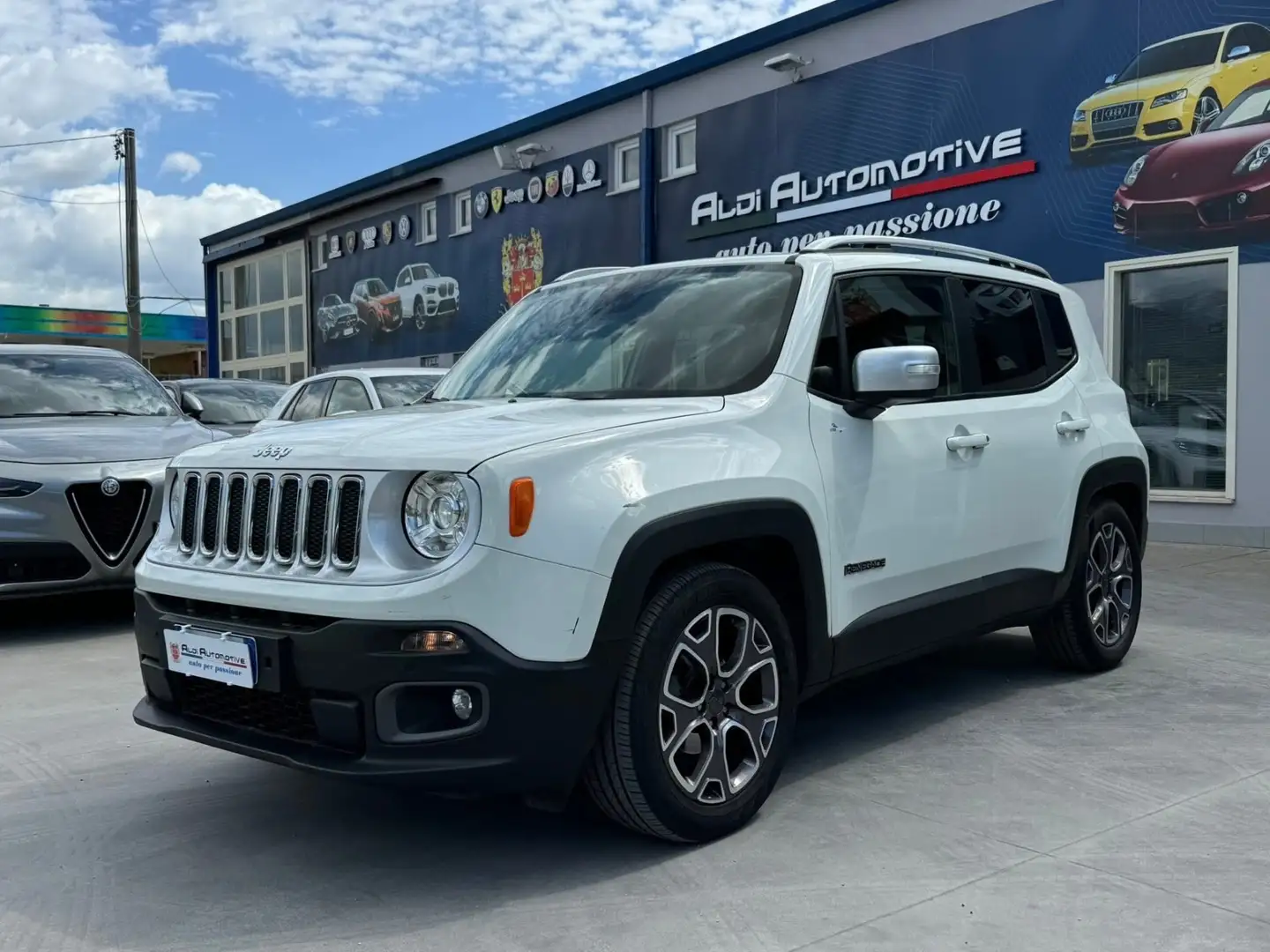 Jeep Renegade 1.4 MultiAir DDCT Limited Blanc - 1