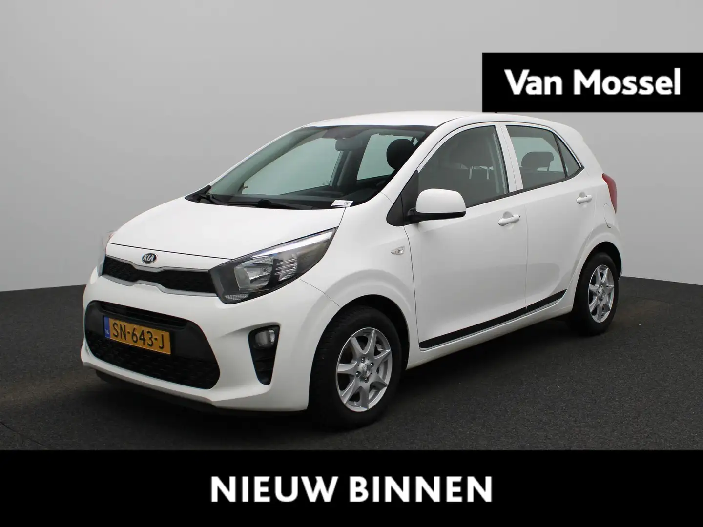 Kia Picanto 1.0 CVVT EconomyPlusLine | Airconditioning | Licht Wit - 1