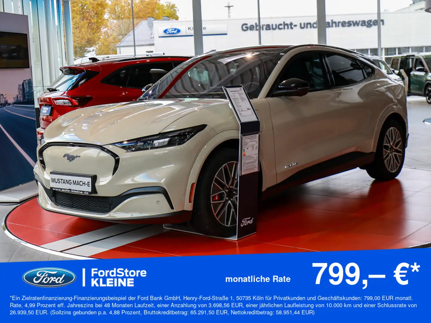 Ford Mustang Mach-E Premium 88 kWh +PANORAMA - 1