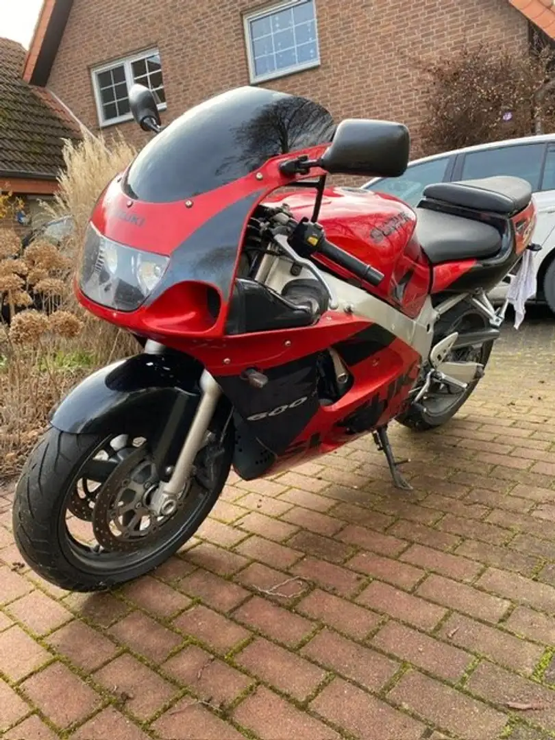 Suzuki GSX-R 600 SRAD Roşu - 2