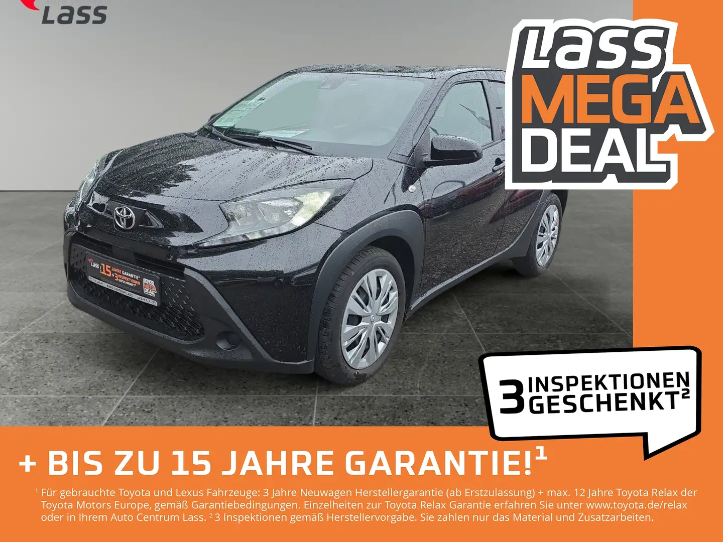 Toyota Aygo X 1.0 x play GJR, Klima, Carplay, Kamera Schwarz - 1