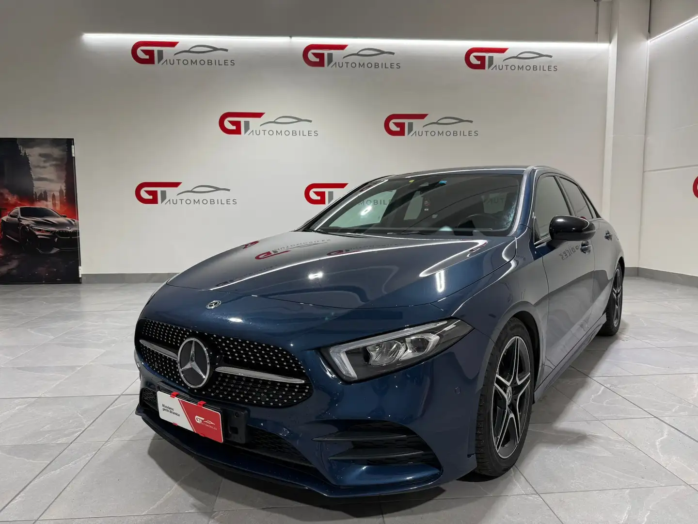 Mercedes-Benz A 200 Classe A 200d Premium AMG auto Bleu - 1