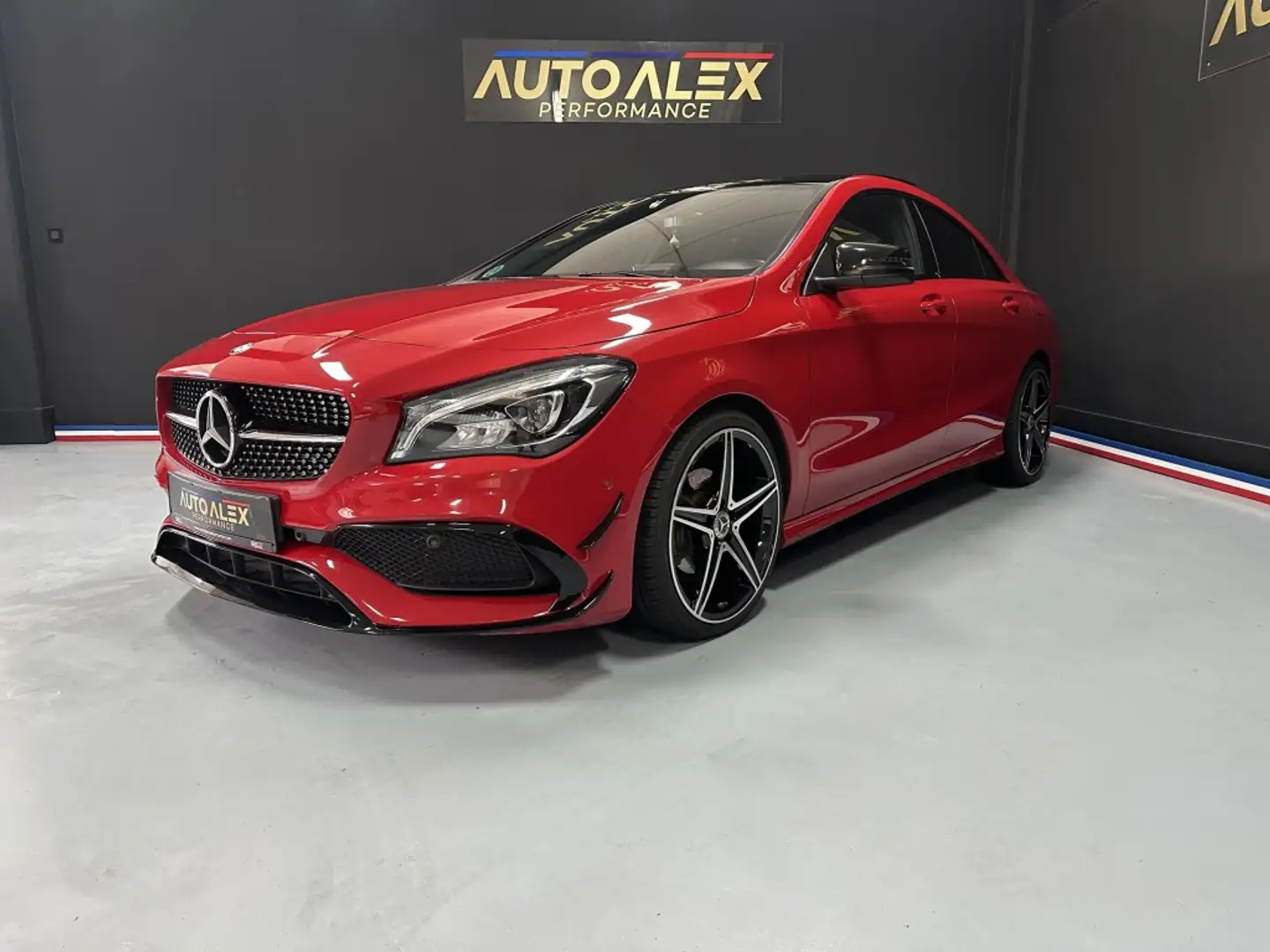 Mercedes-Benz CLA 200 200d AMG Line Rojo - 1