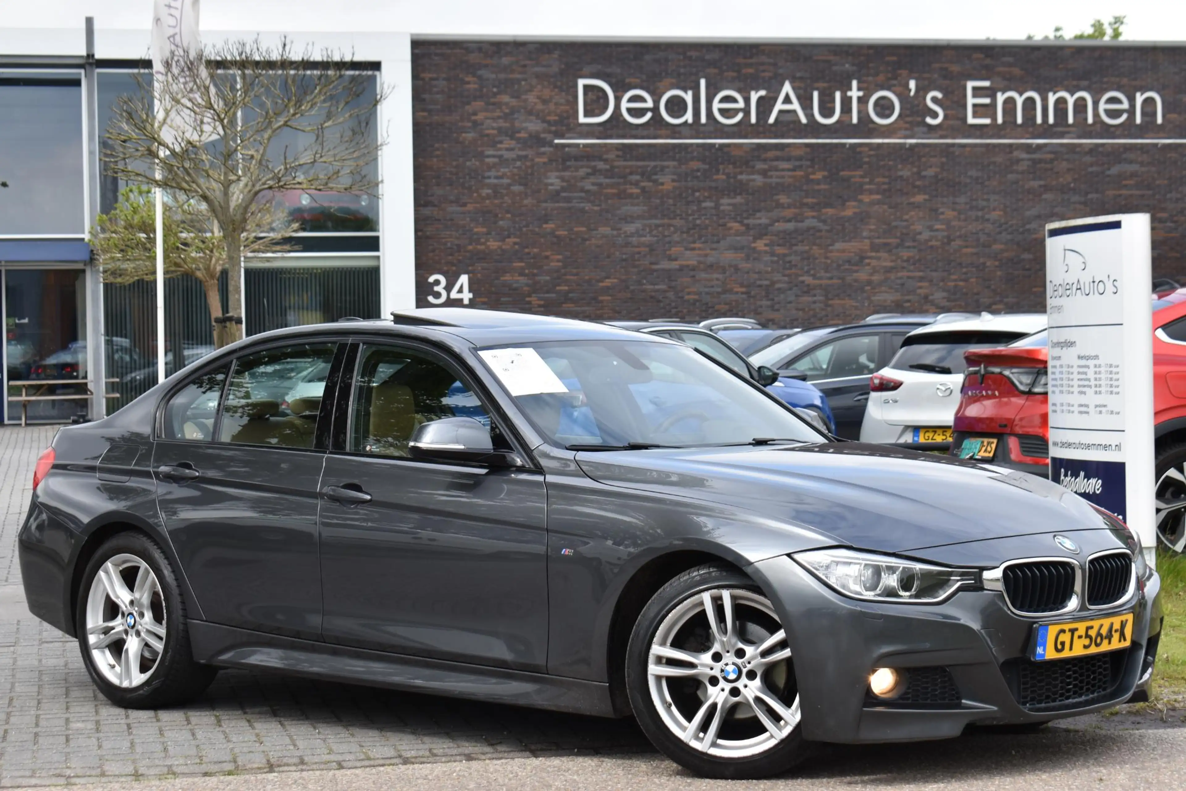 BMW 316 3-serie 316i M-SPORT ECC PANODAK LEDER LMV