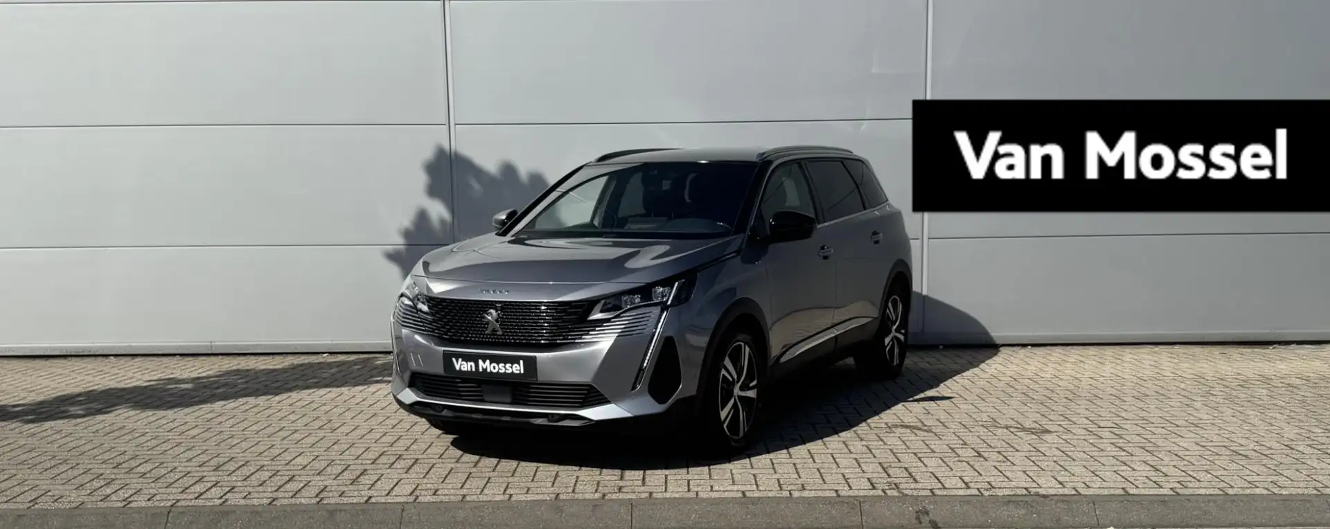 Peugeot 5008 1.2 Hybrid 136 GT | Elektrische kofferklep | Adapt Grijs - 1