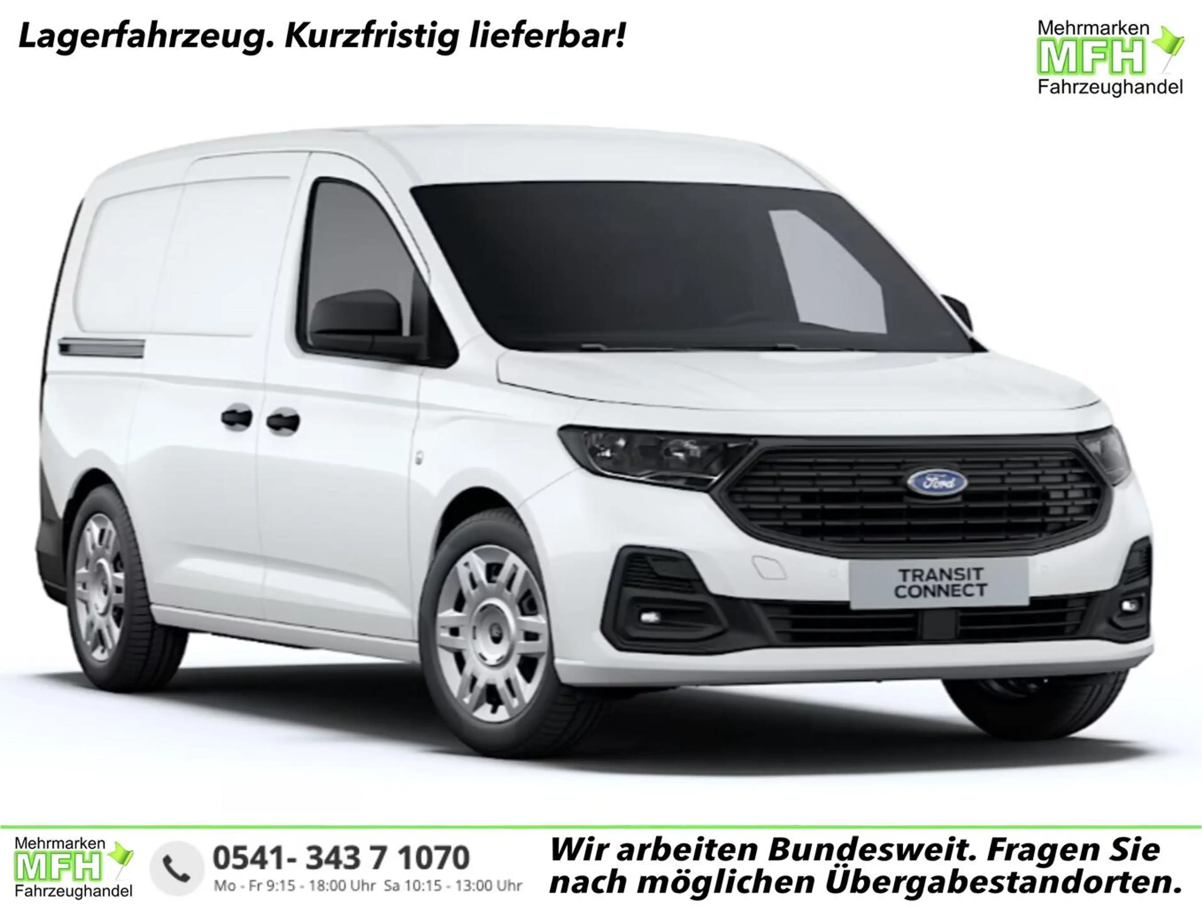 Ford Transit Connect Trend L2 Aut SHZ Nav Temp PDC 90 kW (122 PS), A...