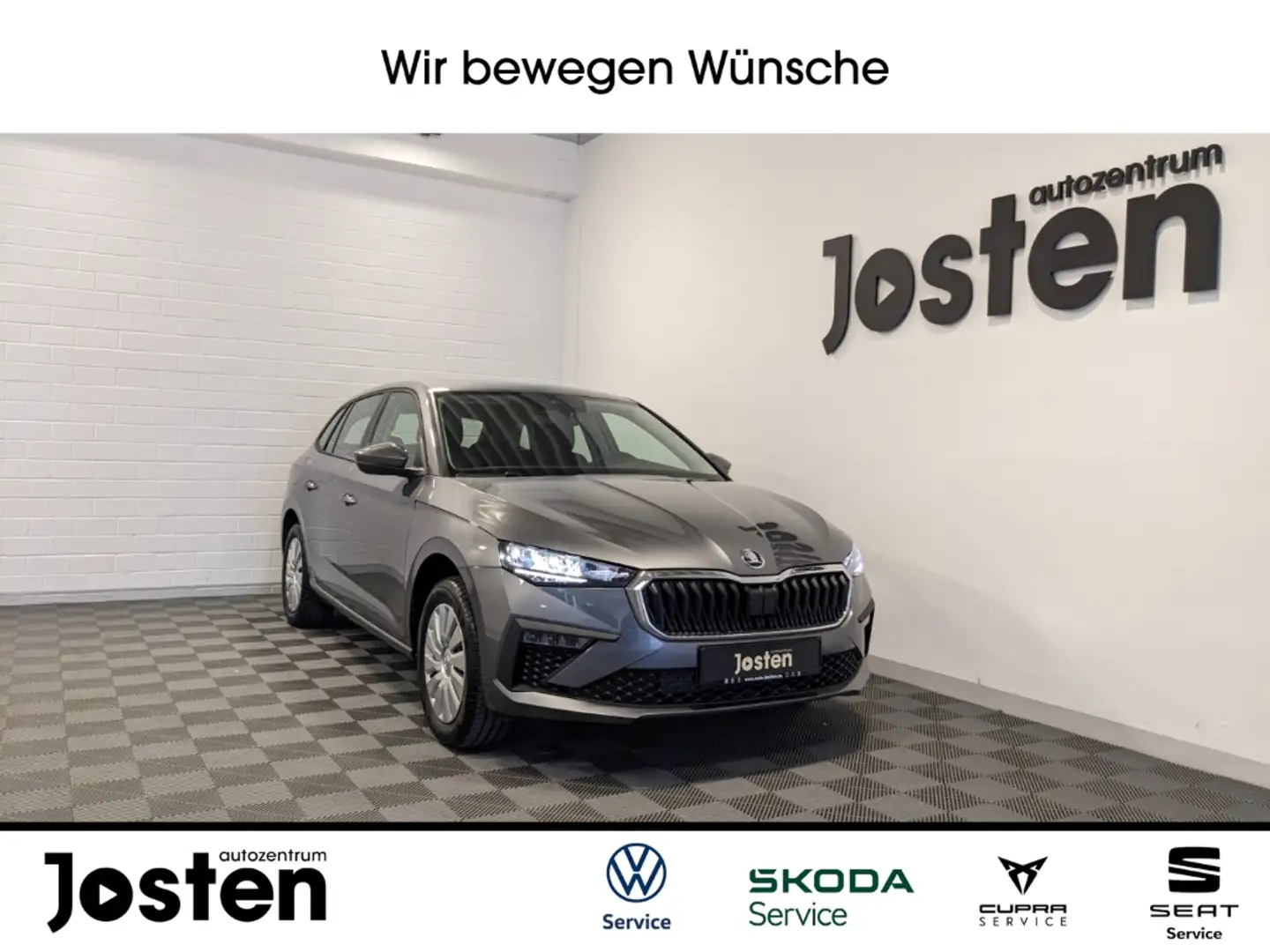 Skoda Scala 1.0 Essence SmartLink Winter-Paket Klima Grijs - 1