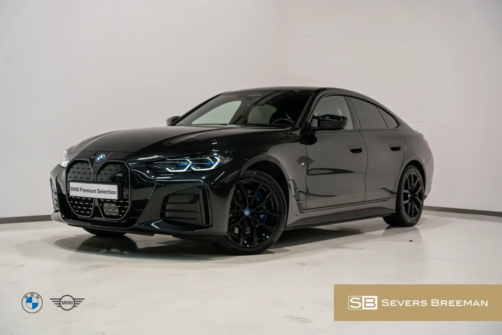 BMW i4 M50 High Executive M Sport Plus Pakket Aut. Fekete - 1