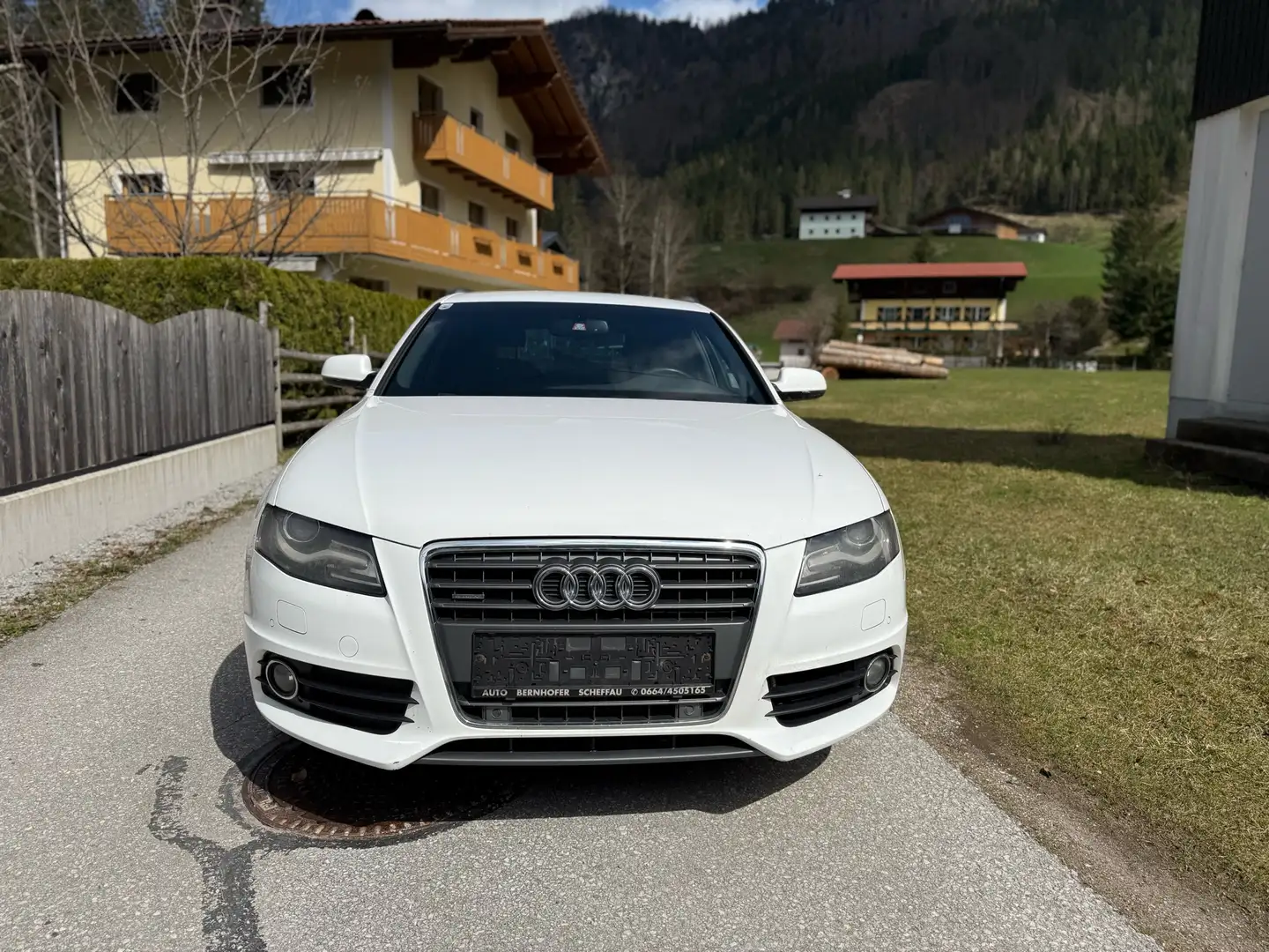 Audi A4 Attraction quattro S line Leder Weiß - 2