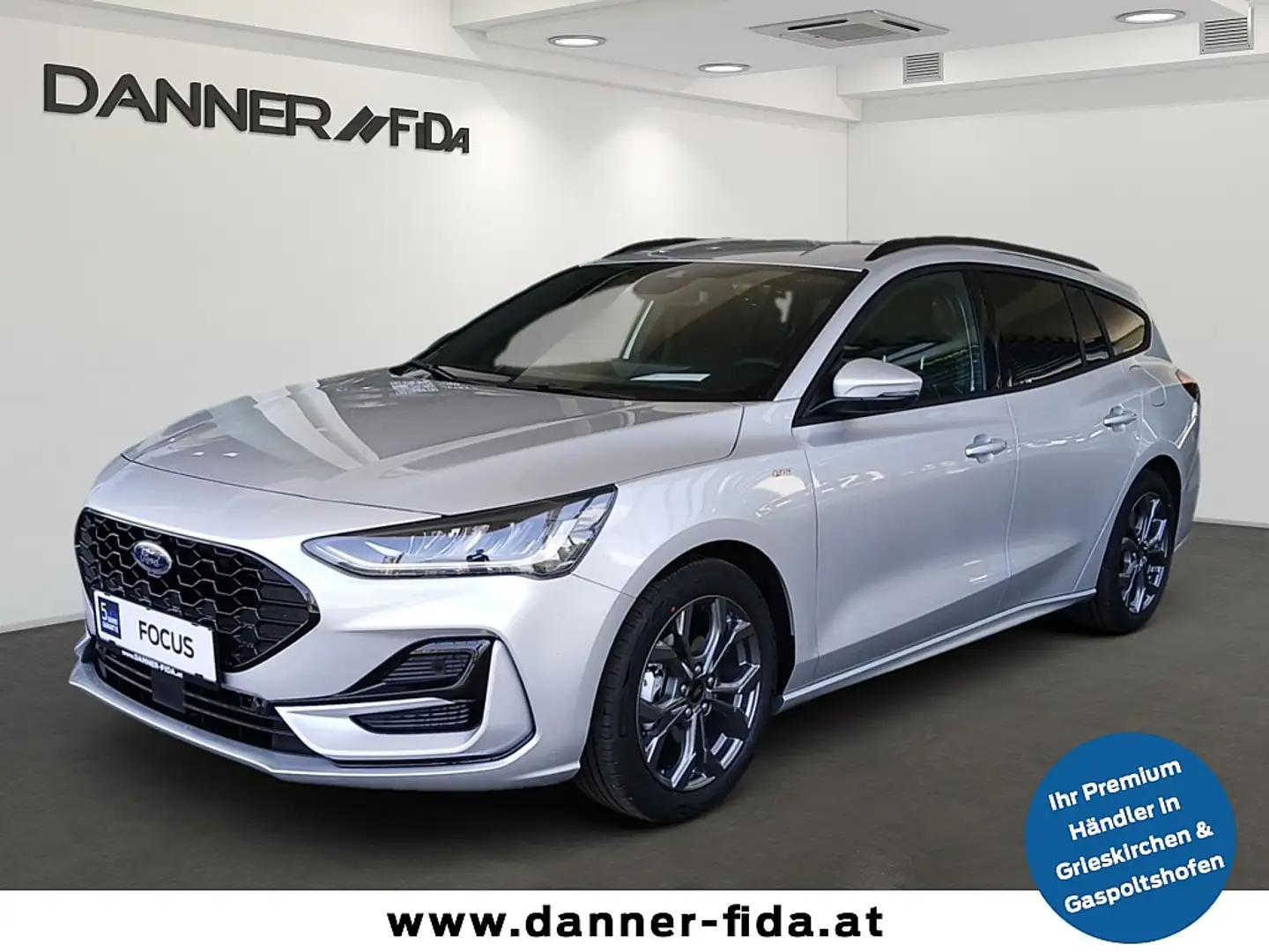 Ford Focus ST-LINE X Kombi 125 PS EcoBoost/Benzin Mild-Hyb... Silber - 1