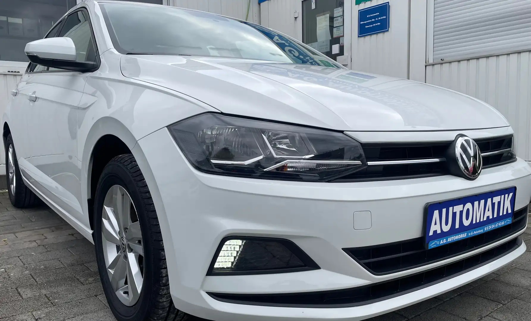 Volkswagen Polo Comfortline 7-Gang DSG PDC/Klima/AppleCarPlay TOP! Blanc - 1