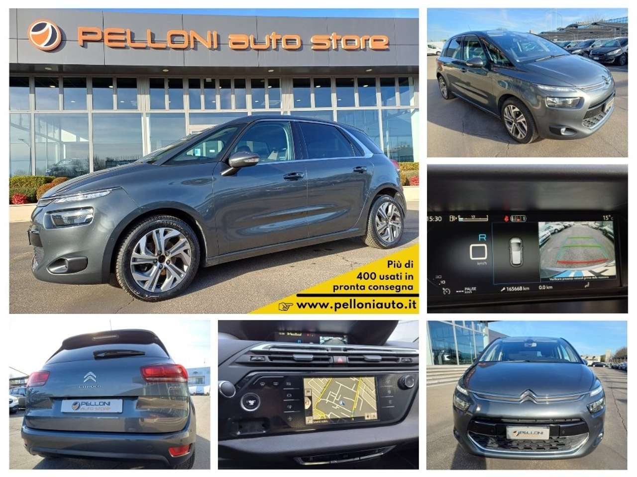 Citroen C4 Picasso 1.6 HDi 110 1°PROP-GARANZIA-KM CERTIFIC