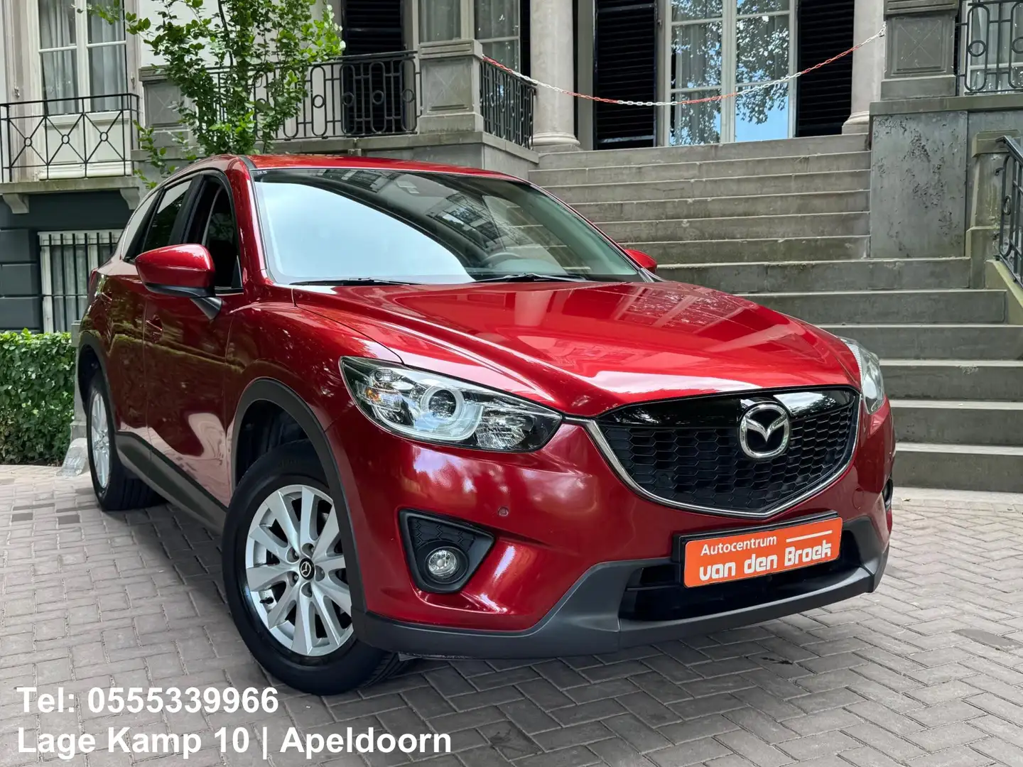 Mazda CX-5 2.0 TS+ 4WD Automaat Navi Camera Climate Cruise Ct Rood - 2