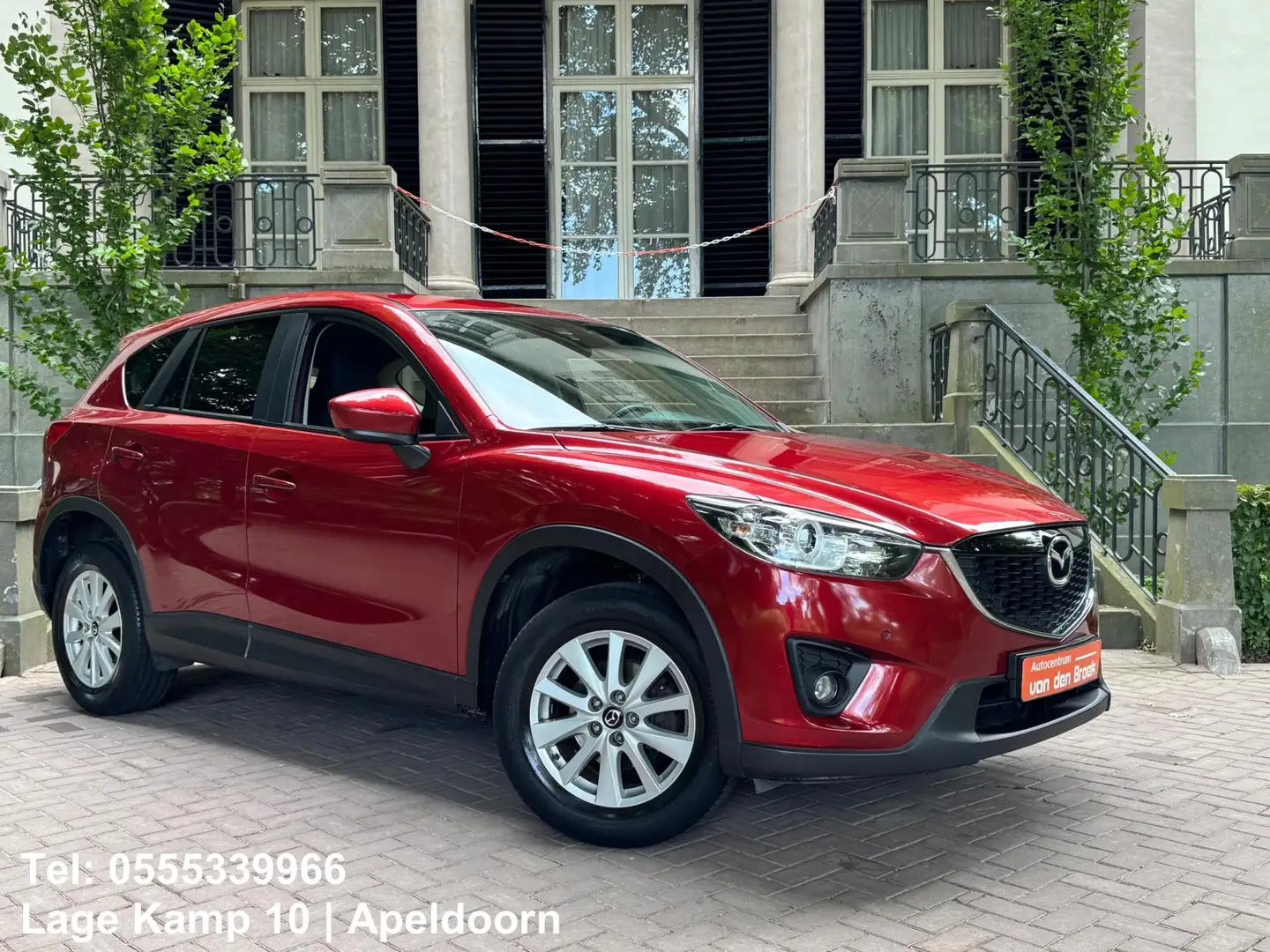 Mazda CX-5 2.0 TS+ 4WD Automaat Navi Camera Climate Cruise Ct Rood - 1