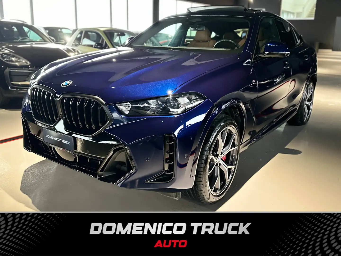 BMW X6 X6 xdrive30d mhev 48V Msport auto Azul - 2
