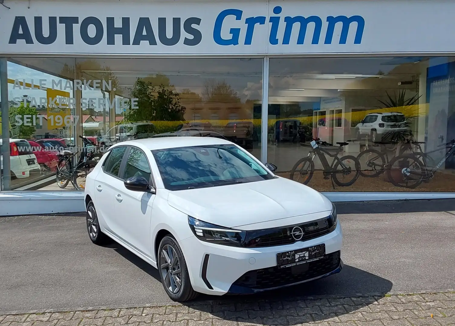 Opel Corsa 1.2 Turbo Edition "LED, SHZ, PDC, Carplay" uvm Wit - 1