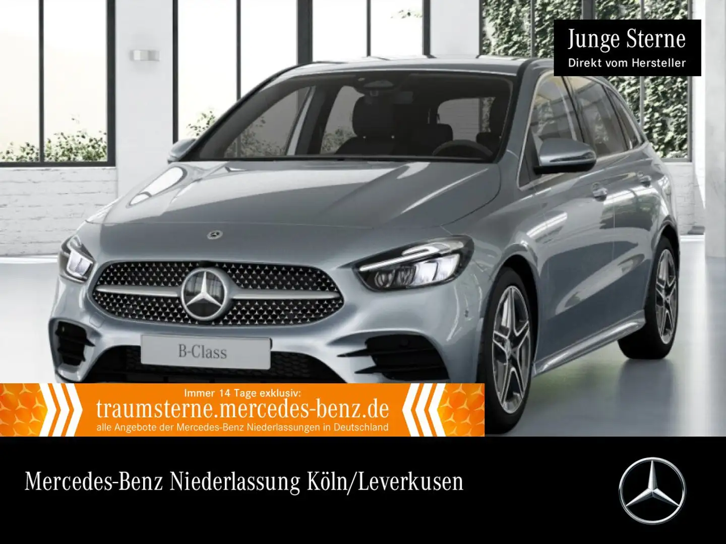 Mercedes-Benz B 250 e AMG+LED+KAMERA+TOTW+KEYLESS+8G Silber - 1