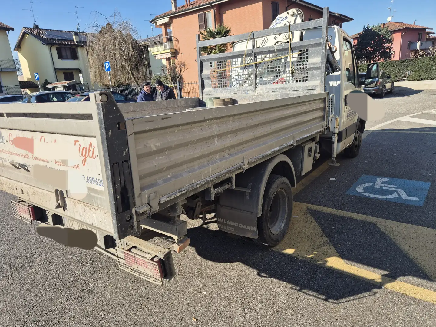 Iveco Daily ribaltabile con gru - 2