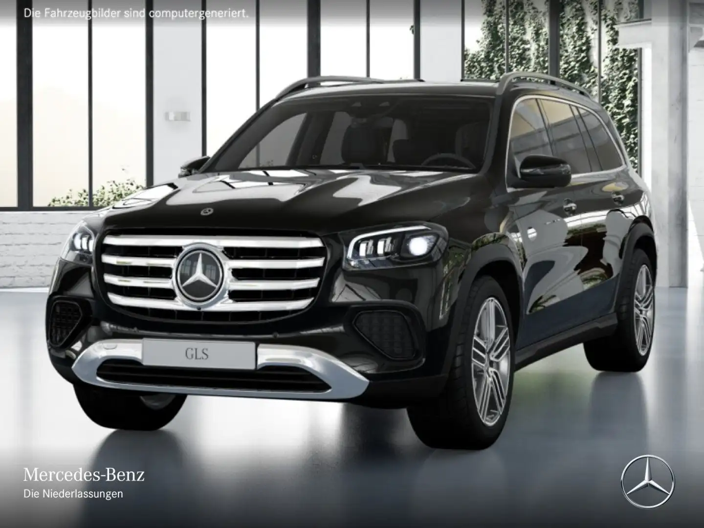 Mercedes-Benz GLS 350 d 4M PANO+360+AHK+MULTIBEAM+FAHRASS+STHZG Noir - 2