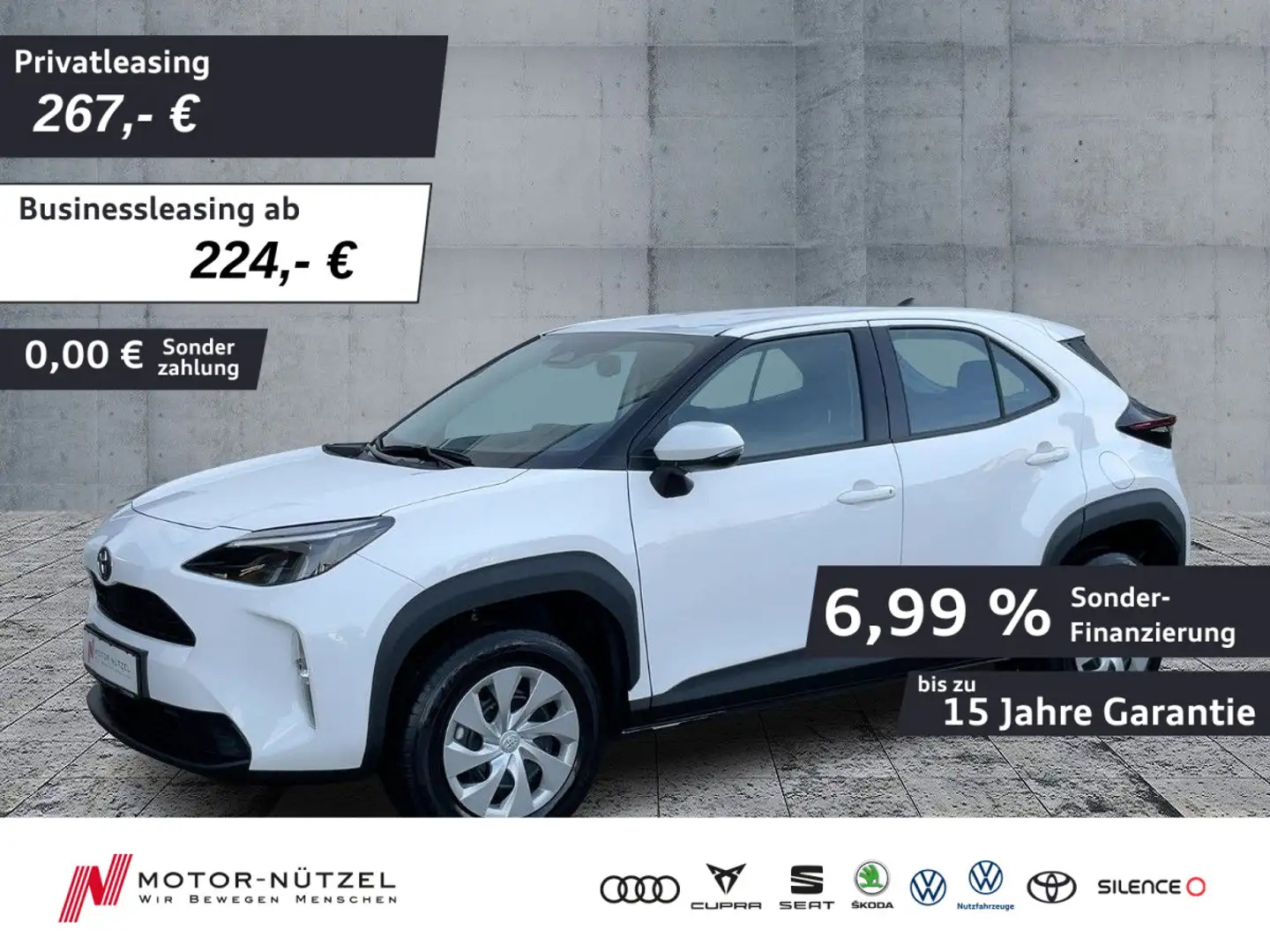 Toyota Yaris Cross 1.5 Hybrid BUSINESS EDT NAVI+ACC+APP Bianco - 1