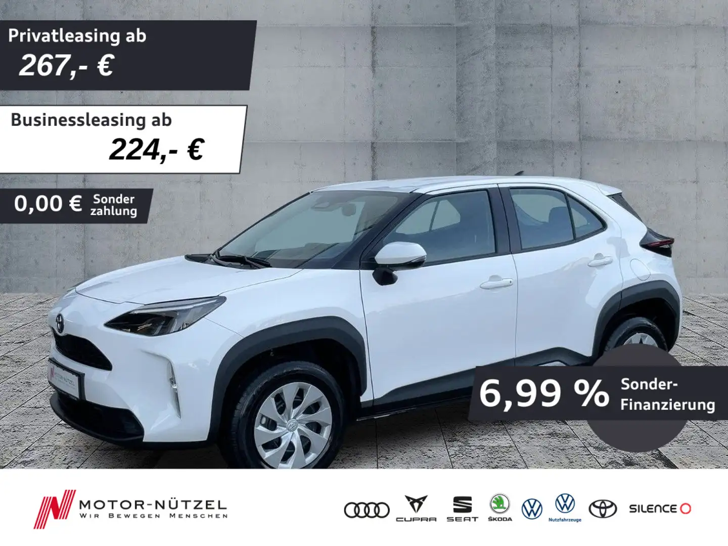 Toyota Yaris Cross 1.5 Hybrid BUSINESS EDT NAVI+ACC+APP Blanco - 1