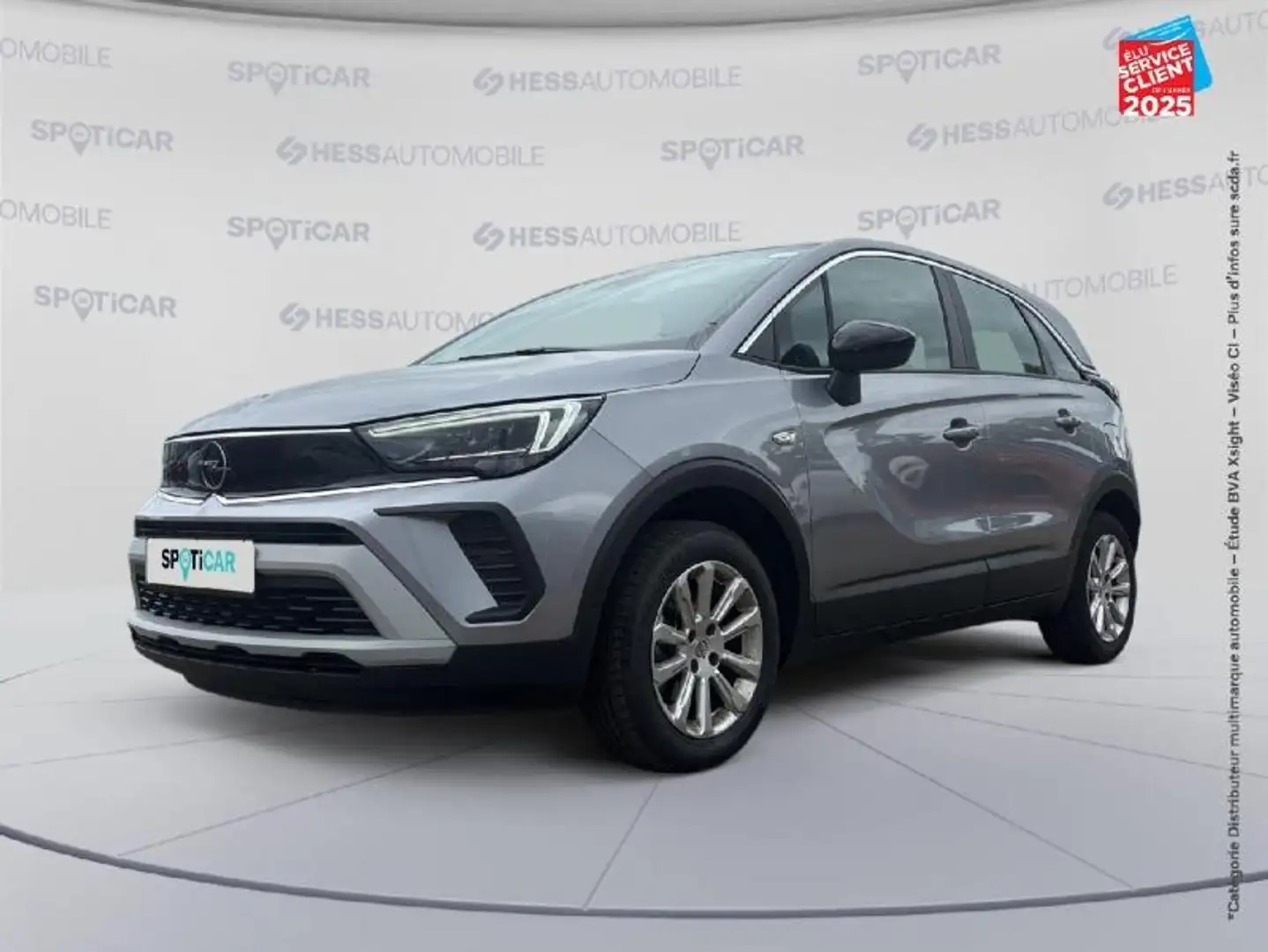 Opel Crossland 1.2 Turbo 110ch Elegance Bleu - 1