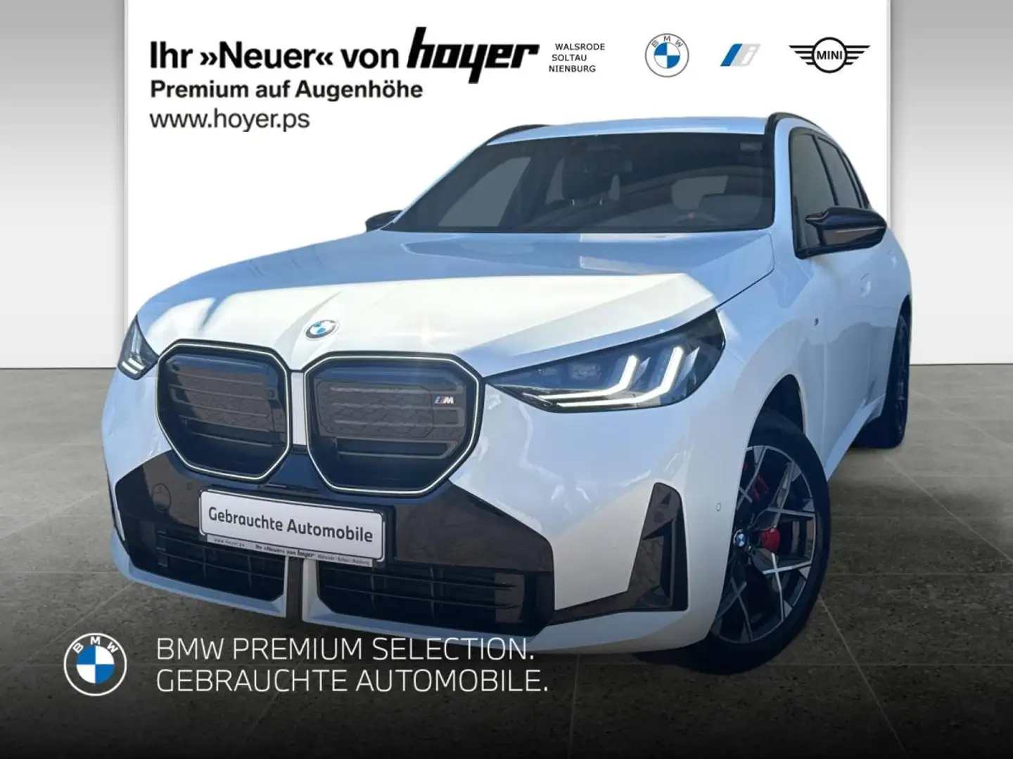 BMW X3 M50 xDrive M Sport Pro HK DAB LED RFK Weiß - 1