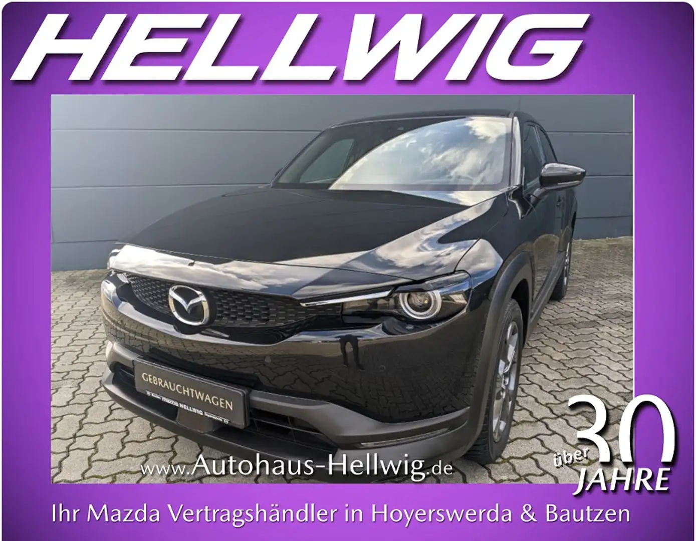 Mazda MX-30 e-SKYACTIV Advantage Teilleder Navi Matrix-LED Schwarz - 2