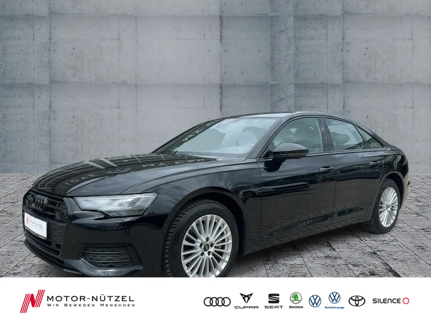 Audi A6 45 TFSI QU BLACK PAKET 5JG+LED+NAVI Schwarz - 1