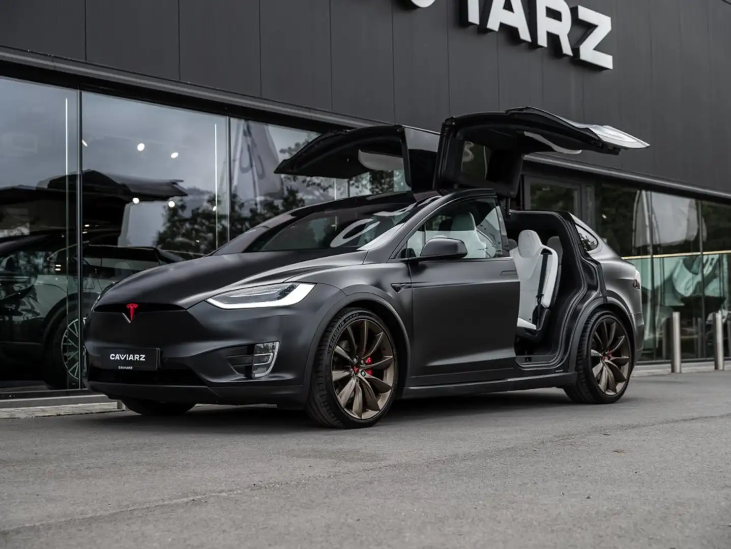 Tesla Model X P100D LUDICROUS - AWD - 7P - FULL Noir - 2