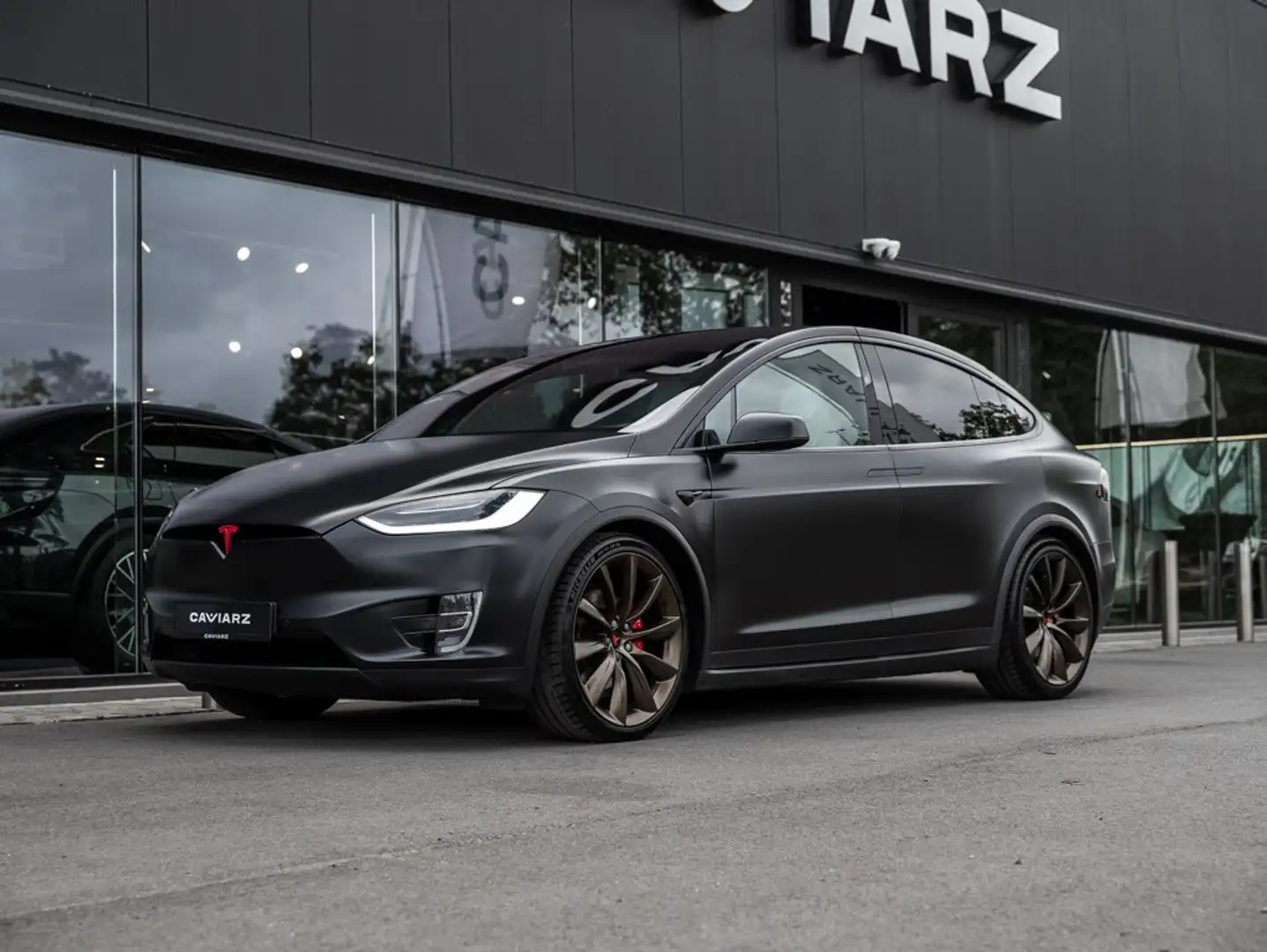 Tesla Model X P100D LUDICROUS - AWD - 7P - FULL Noir - 1