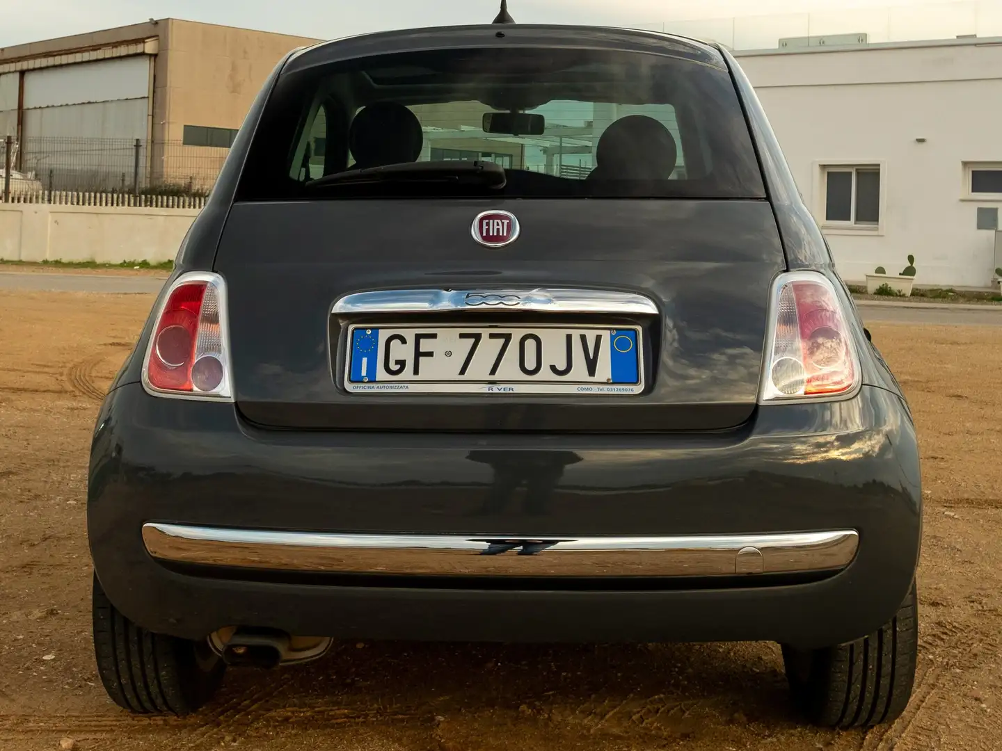 Fiat 500 500 III 1.2 Lounge 69cv Grigio - 2